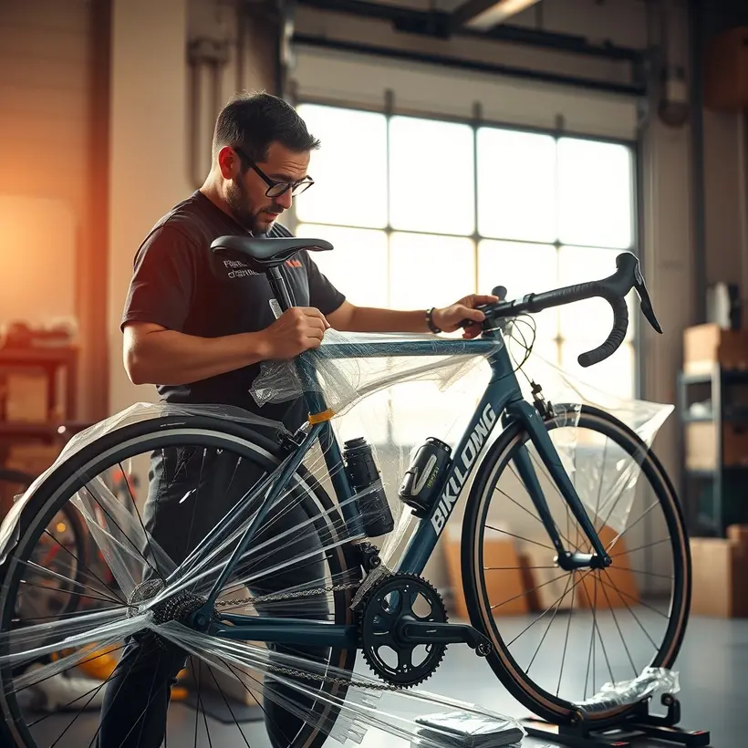 How do I ship a bike for travel?